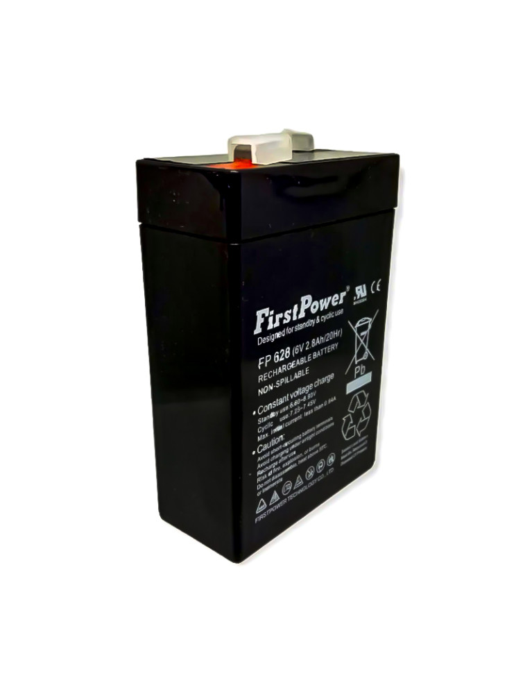 Batería Seca 6V 2.8 Ah First Power