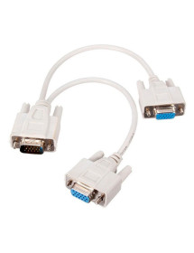 Cable "Y" Vga Macho A 2 Vga...