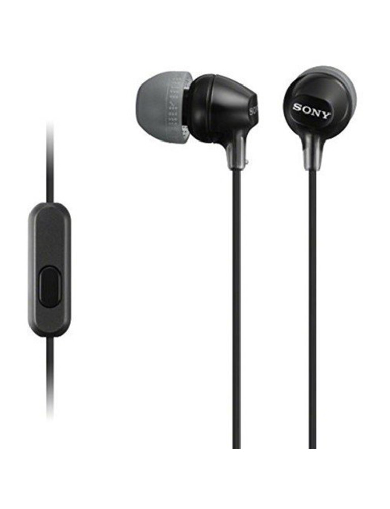 Audífonos Sony MDR EX15AP Manos Libres Negro