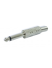 Plug 6.3 Monofónico Metálico