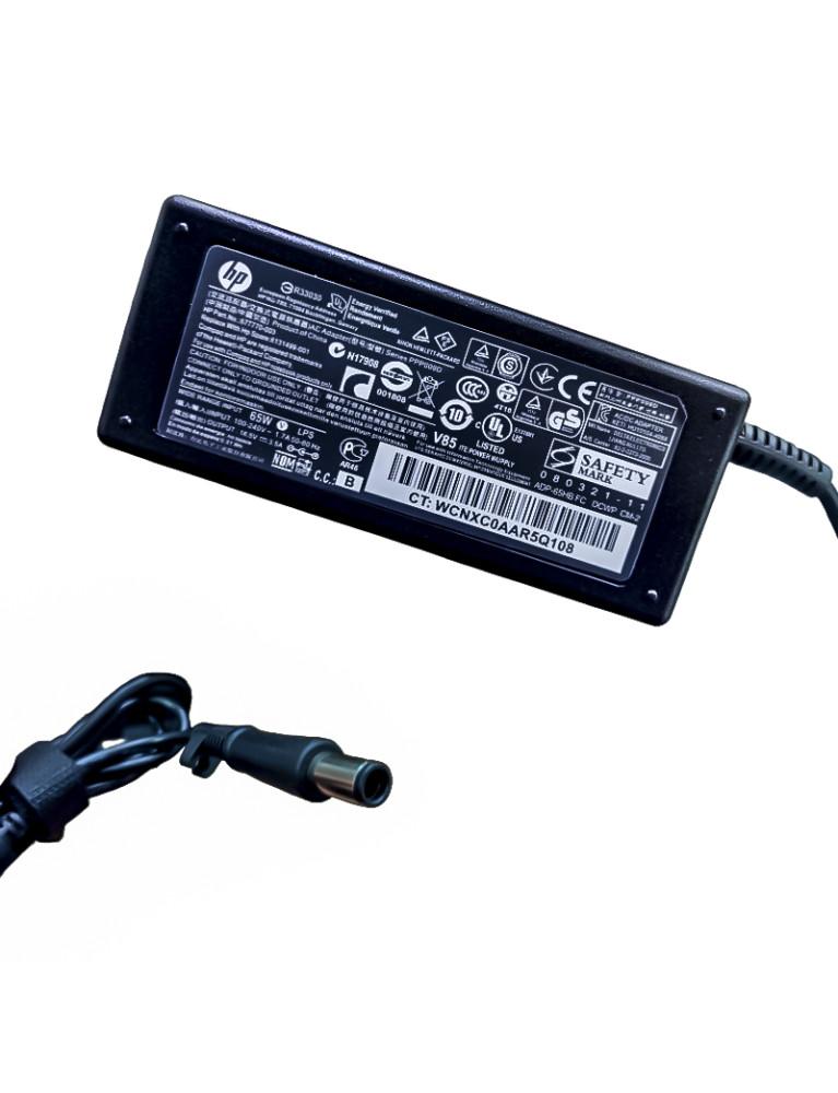 Cargador para laptop HP 18.5V 3.5A Plug Aguja Original