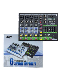 Consola De Audio De 6...