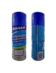 Espuma Limpiadora En Spray Para Pantalla 240ml Binner