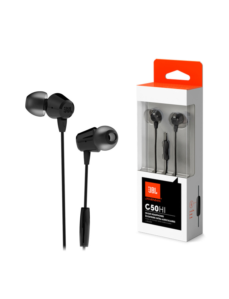 Audífonos JBL C50HI Manos Libres Negro