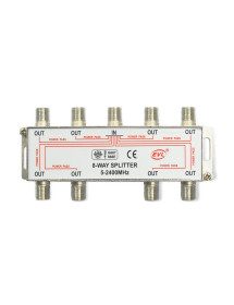 Splitter Coaxial 1 A 8 Vías...