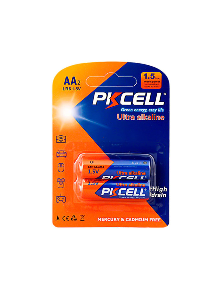 Pilas AA Alcalina PKCELL