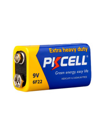 Pila 9V Carbón PKCELL