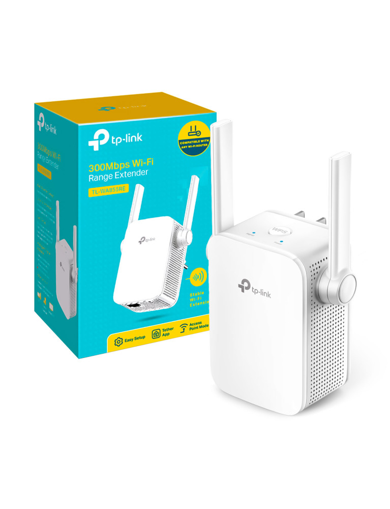 Extensor De Rango Wi-Fi Tp-Link 300Mbps TL-WA855RE