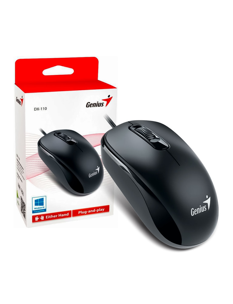 Mouse USB Genius DX-110 Negro