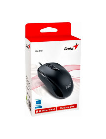Mouse USB Genius DX-110 Negro