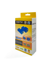 Extensor HDMI A RJ45 Hasta 10 Metros Azul