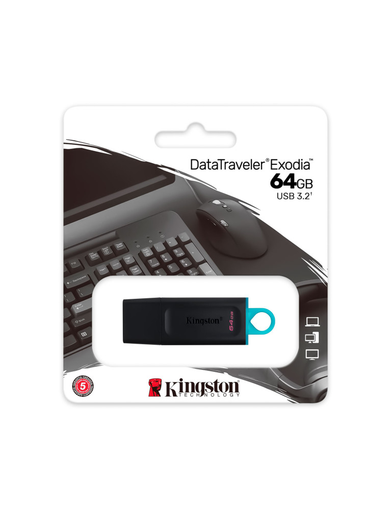 Flash Memory 64GB Kingston DataTraveler Exodia
