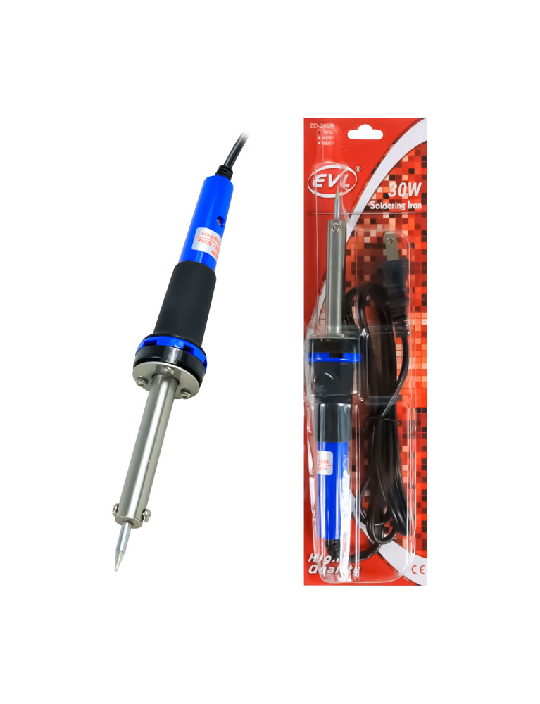 Cautín De 30W Plástico EVL ZD-200B30W