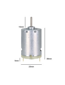 Motor 3.7 A 12 Voltios RF702-3712