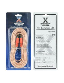 Cable de Audio Plug 3.5 Stereo a Plug 3.5 Stereo CA-3535 10 Mt American Xtreme