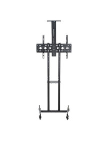 Soporte de Piso Para TV 32-75 Pulgadas /88 LBS/Ajustable ±15° Con Ruedas EVS-TR600 Evl