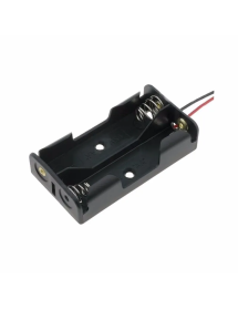 Porta Pilas AA X 2 Con Cable