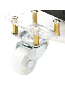 Chasis Carro Robot Con 3 Ruedas - 2 Motores RC-CAR2M