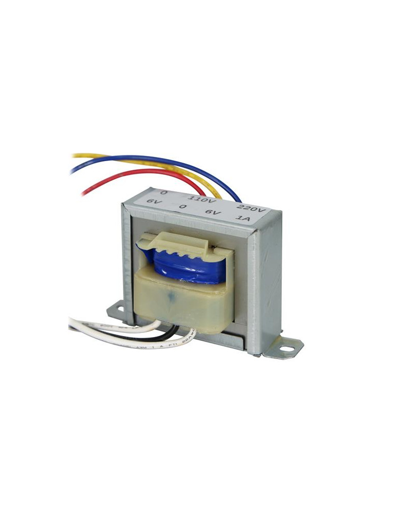 Transformador Reductor 110 Ac A 6V Ac - 1 Amp
