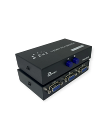 Switch Vga X 2 Puertos Caja...