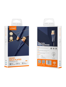 Cable Usb A Lightning Gris 2 Mts LS692 30 Watts  Ldnio