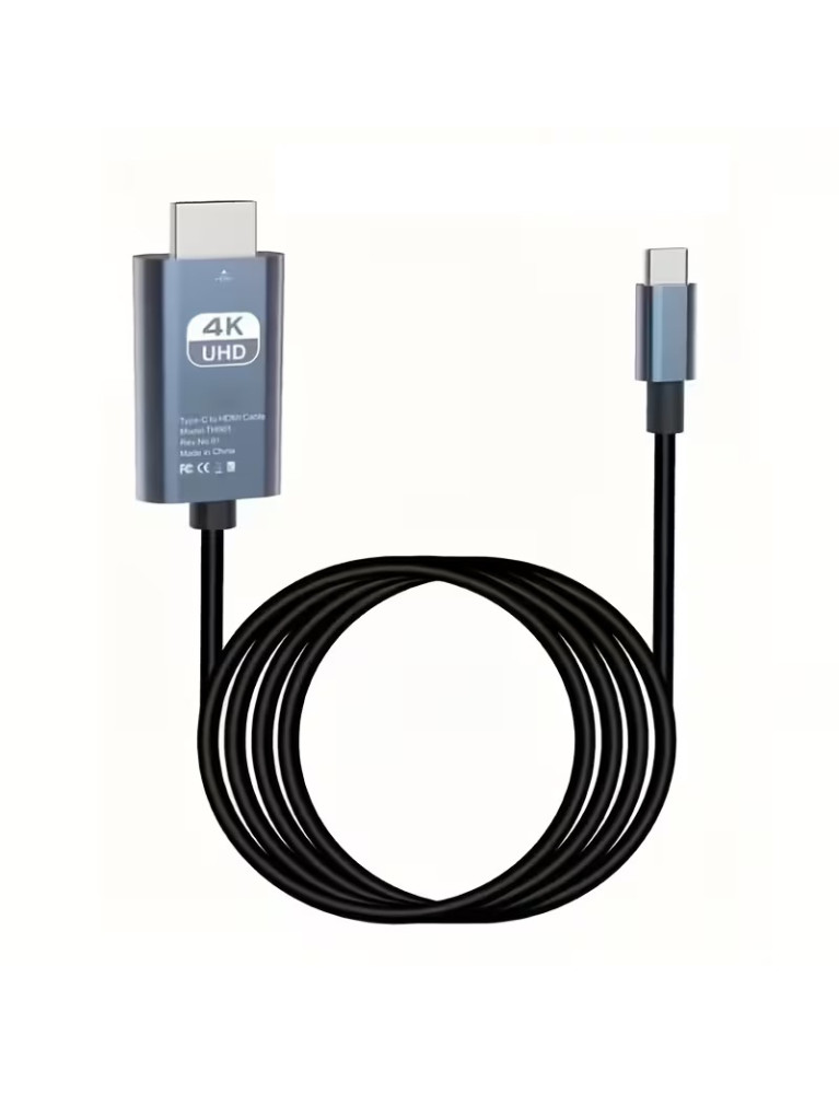 Cable Usb C a Hdmi Macho 2 Mt 4K TH001