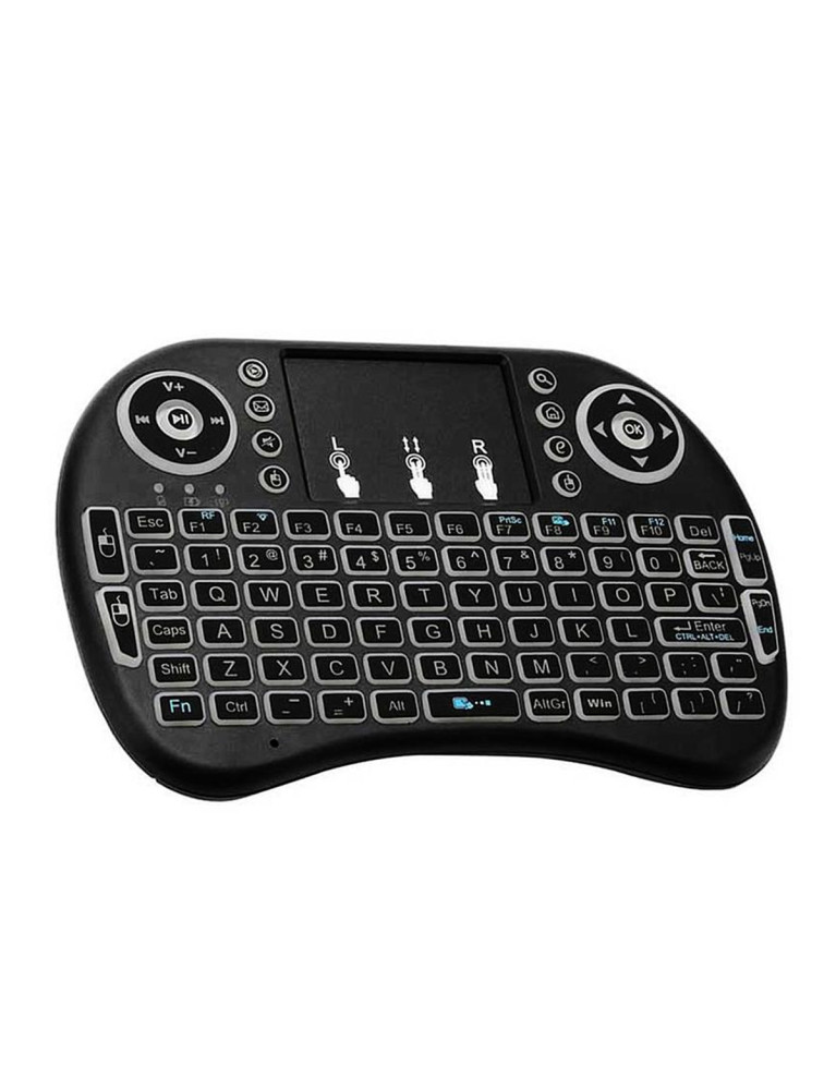Mini Teclado Smart Retroiluminado Inalámbrico y Bluetooth